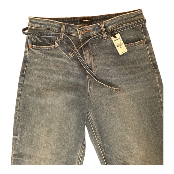 Express relaxed tapered mild rise long jeans id 5735 size 6R NWT - Picture 2 of 8